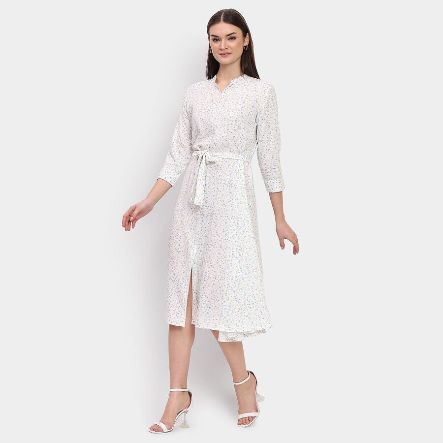 Ladies' Dress, ऑफ व्हाइट, large