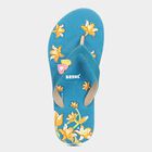 Ladies' V Strap Slipper, Turquoise, small image number null