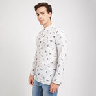 Printed Kurta, White, small image number null