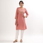Ladies' Kurta , बैंगनी, small image number null