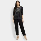 Ladies' Kurti, काला, small image number null
