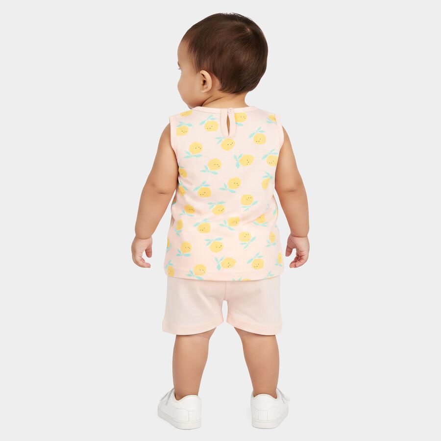 Infants' Short Set, Light Pink, large