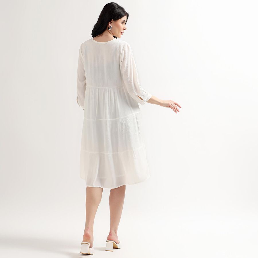 Ladies' Dress, Off White, large image number null