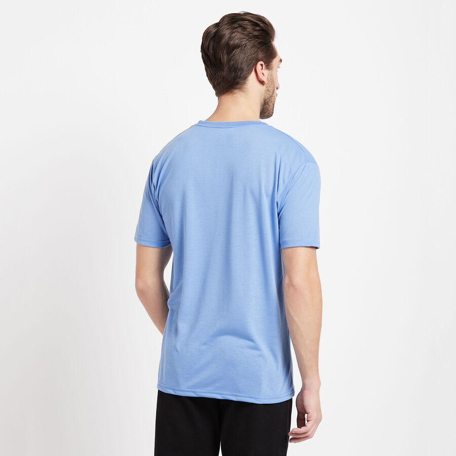 Round Neck T-Shirt, Light Blue, large image number null