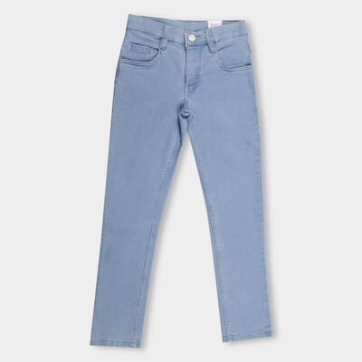 Girls' Buttoned Jeans 