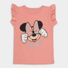 Girls' 100% Cotton T-Shirt, Light Pink, small