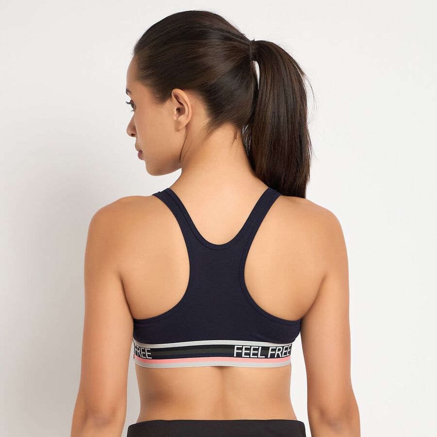 Ladies' Bra, Navy Blue, large image number null