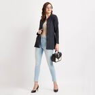 Long length Blazer, Navy Blue, small image number null
