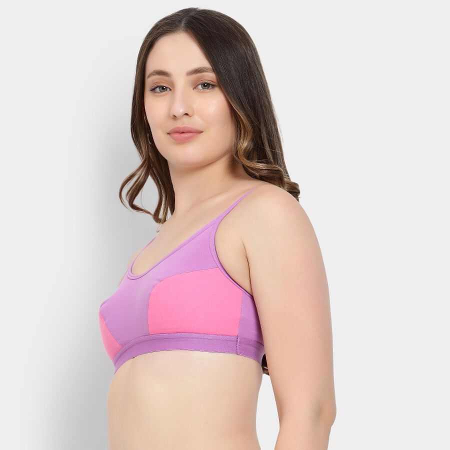 Ladies' Non-Padded Bra, Lilac, large image number null
