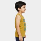 Infants' Vest, Yellow, small