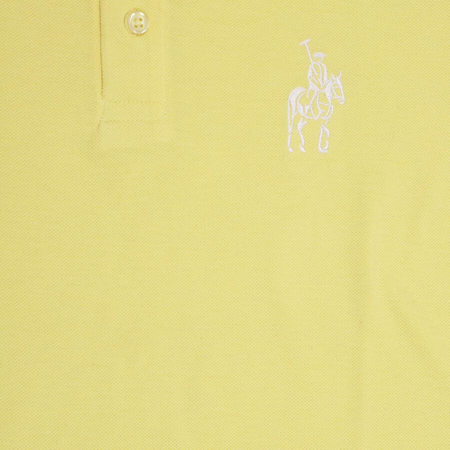 Boys' Half Sleeves T-Shirt , Yellow, large image number null