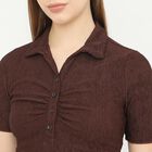 Ladies' Dress, Brown, small