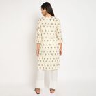 Ladies' Kurta, Off White, small image number null