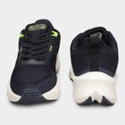 Men's Deep Midnight Navy Blue Lace-Up Sports Shoes, Blue, small image number null