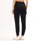 Women's Unknown Regular Fit Track Pants, काला, small