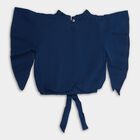 Girls' T-Shirt, Teal Blue, small image number null