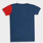 Boys' 100% Cotton Half Sleeves T-Shirt , लाल, small image number null