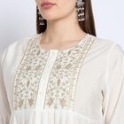 Ladies' Kurti , White, small image number null