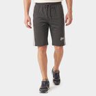 Men's Charcoal Regular Fit Jamaican Shorts, चारकोल, small