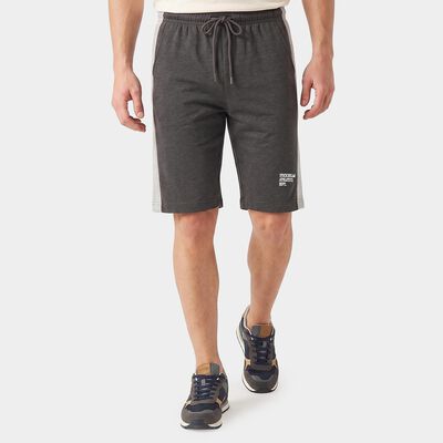 Men's Charcoal Regular Fit Jamaican Shorts