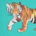Boys' 100% Cotton Half Sleeves T-Shirt, Dark Green, small image number null