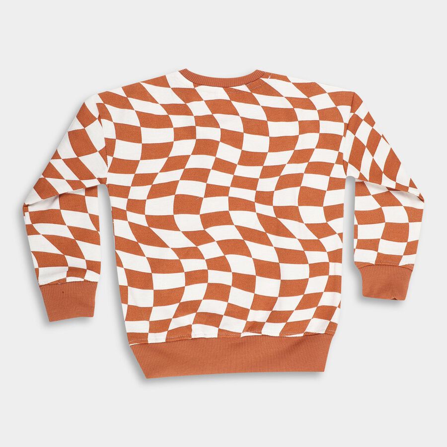 Boys' Sweatshirt, Brown, large image number null