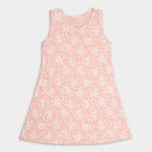 Girls' Frock , हल्का गुलाबी, small