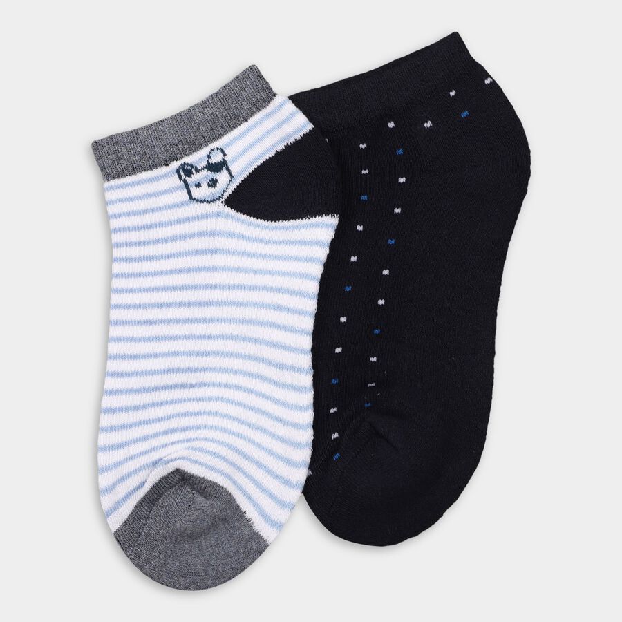 Boy's Socks (Pack of 2), Royal Blue, large