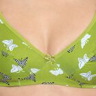 Printed Bra, Olive, small image number null