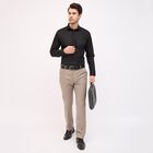Men's Formal Shirt, काला, small image number null