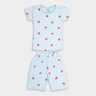 Infants' 100% Cotton Capri Set, Light Blue, small