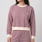 Women's Lilac Color-Blocked Track suit, लाइलेक, small