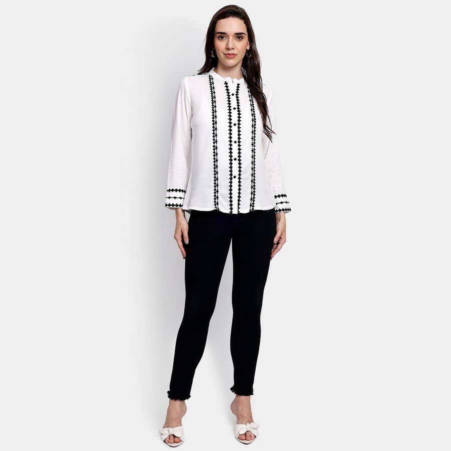 Ladies' Shirt, Off White, large image number null