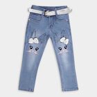 Girls' Jeans, Light Blue, small image number null