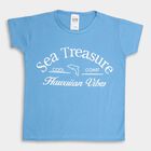 Girls' T-Shirt, Mid Blue, small image number null