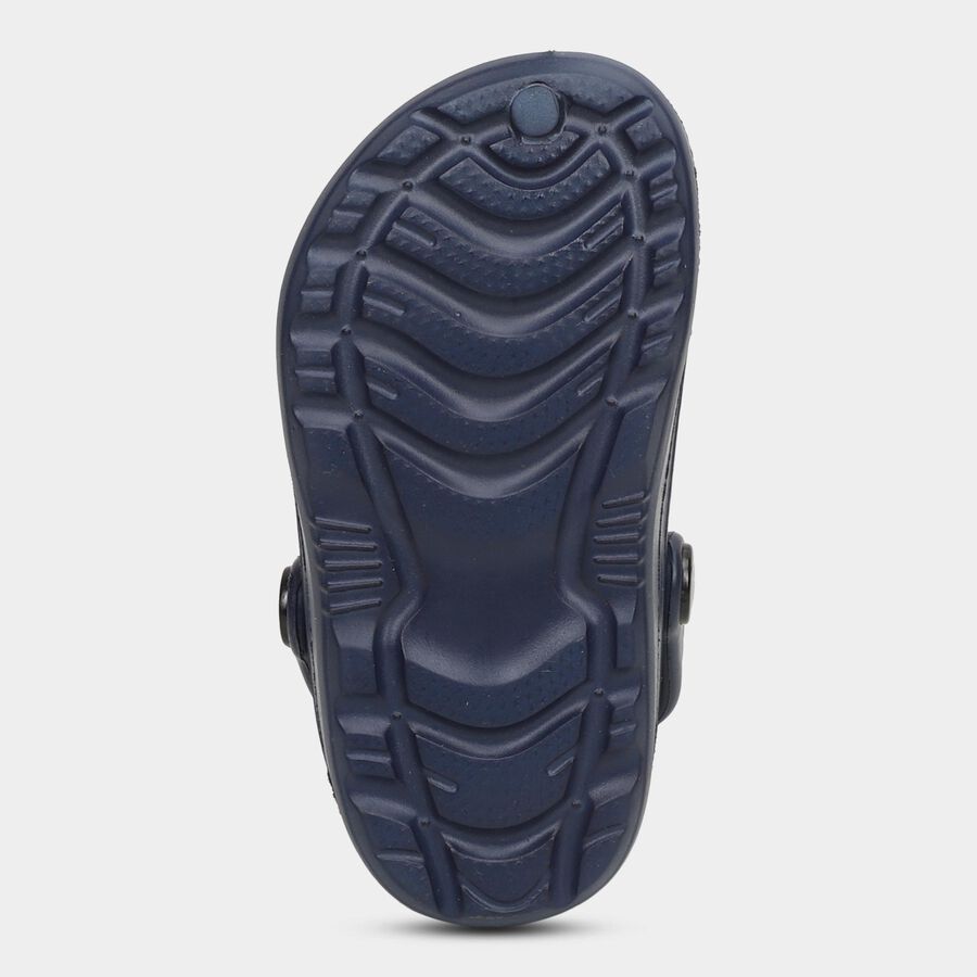 Boys' Sandal with Back Strap, Navy Blue, large image number null