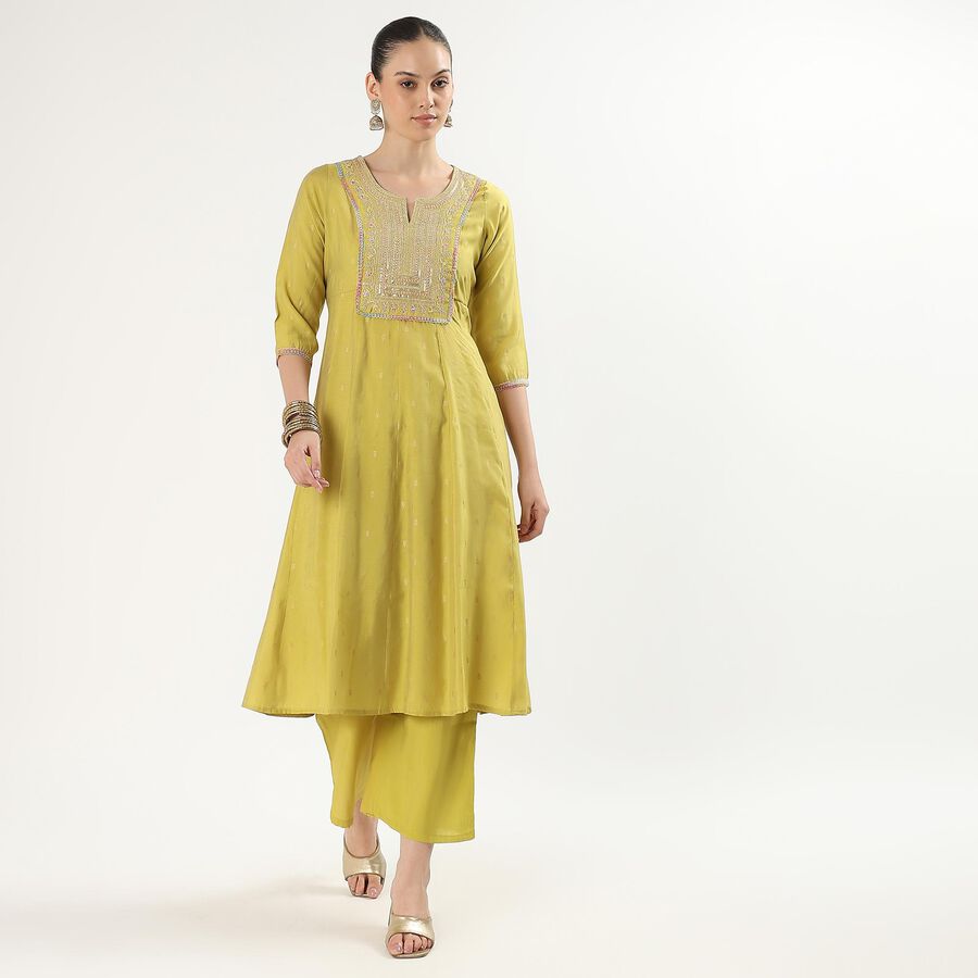 Ladies' Kurta, ओलिव, large image number null