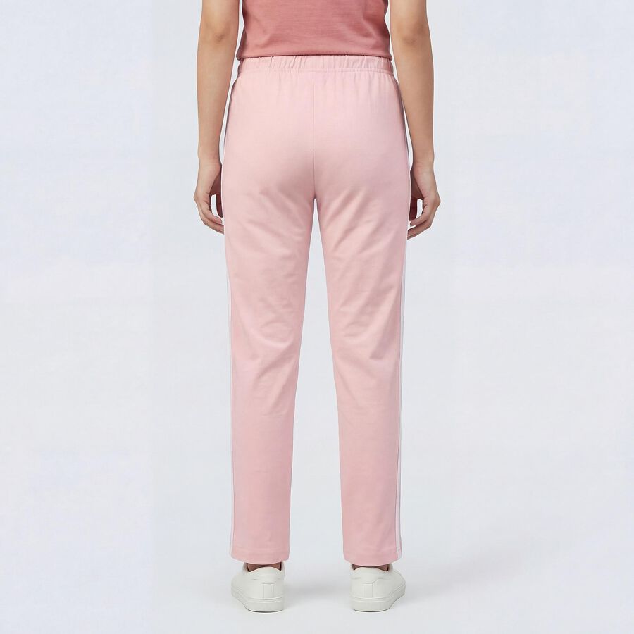 Women's Lilac Slim Fit Side Pocket Track Pants, Lilac, large