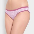 Printed Cotton Panty, Lilac, small image number null