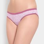 Printed Cotton Panty, Lilac, small image number null