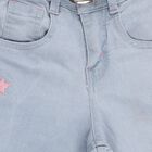 Girls' Unknown Regular Fit Jeans, Light Blue, small image number null