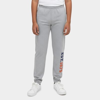 Boys' Light Grey Regular Fit Graphic Printed Pyjama