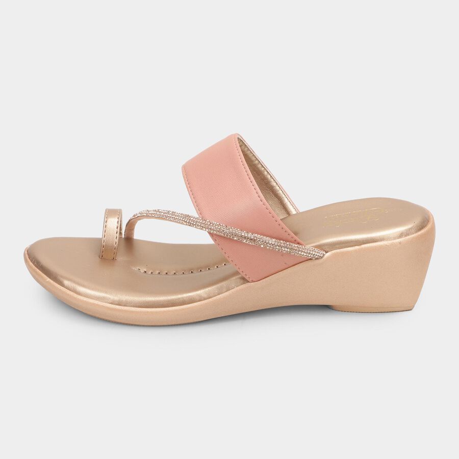 Ladies' Sandal Without Strap, Pink, large image number null
