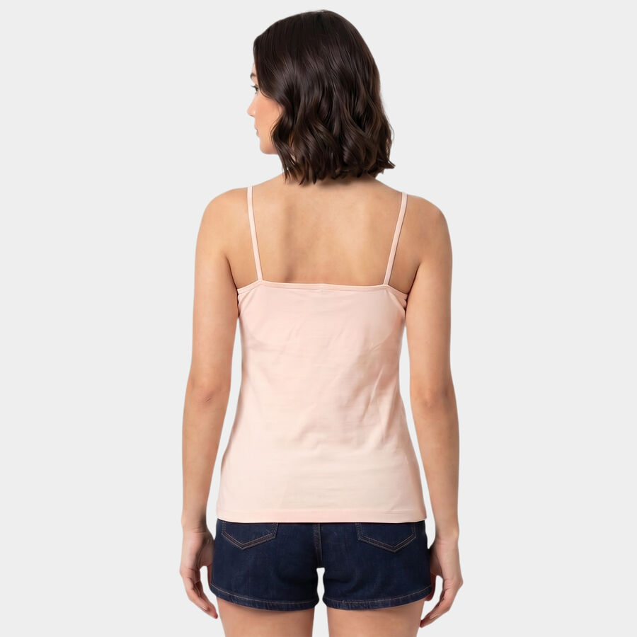 Women's Pink Cotton Blend Full Slip, Light Pink, large