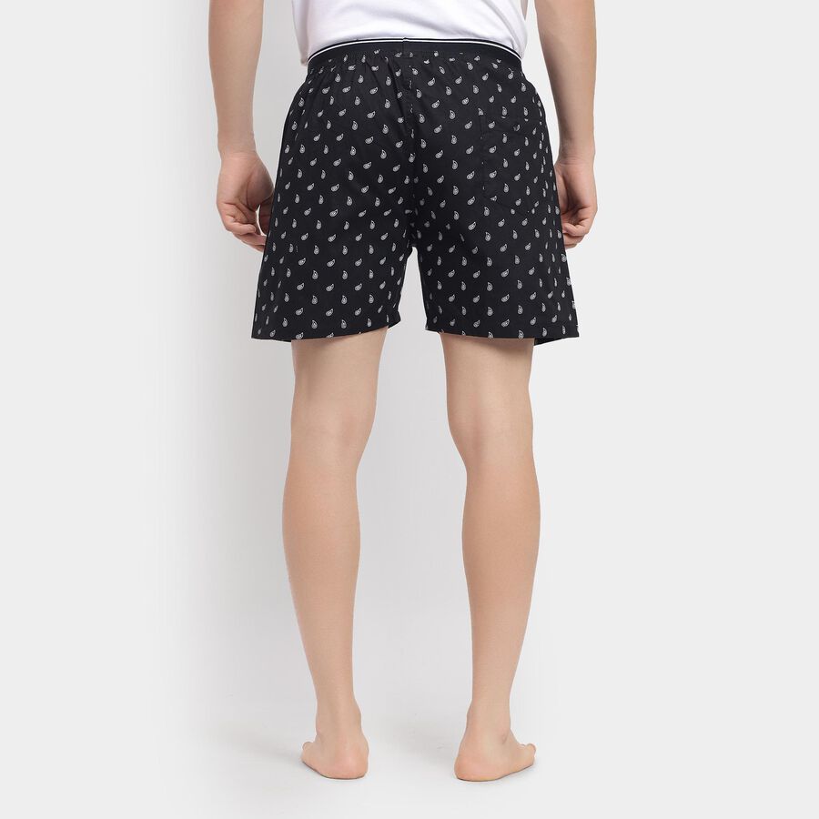 Men's 100% Cotton Boxers , Black, large image number null