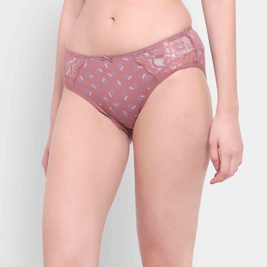 Lace Panty, गुलाबी, large image number null