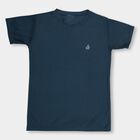 Boys' Half Sleeves T-Shirt, टील ब्लू, small image number null