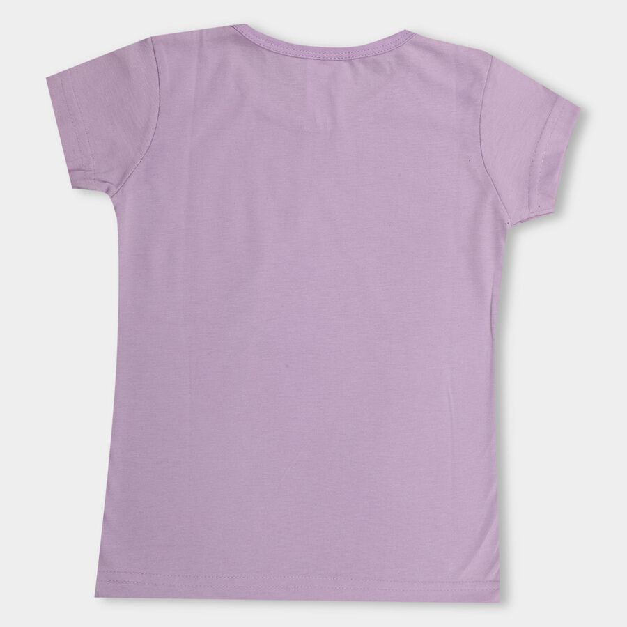 Girls' T-Shirt , Lilac, large image number null