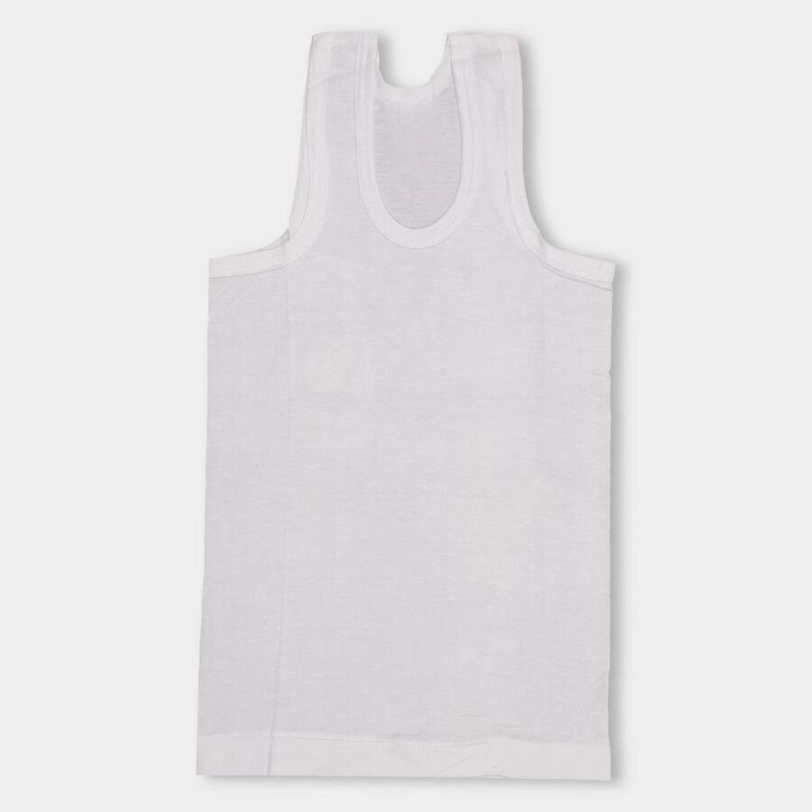 Boys' 100% Cotton Vest , Yellow, large image number null