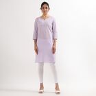 Ladies' 100% Cotton Kurta , Lilac, small image number null